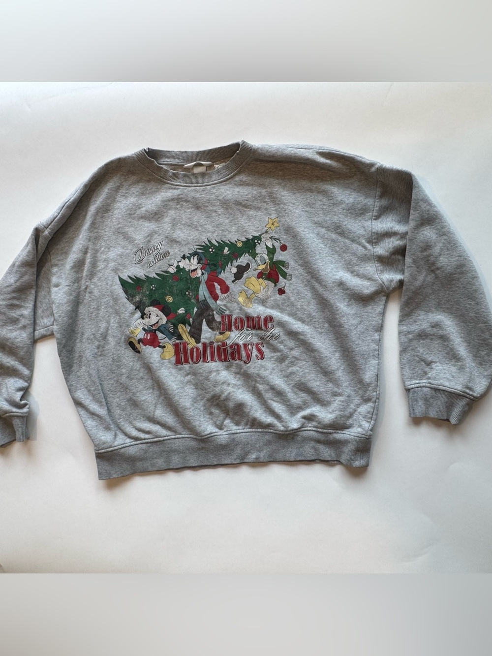 Disney retro inspired holiday crewneck from H&M